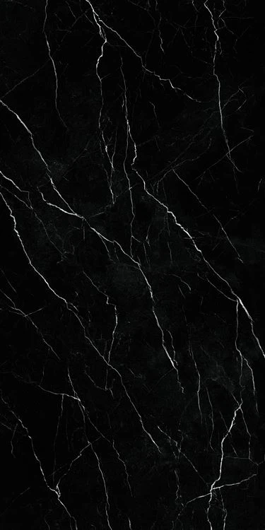 Nero Marquina-sort marmorplade